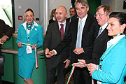 Erster Rückflug von Mailand nach München (Foto: Martin Schmitz)